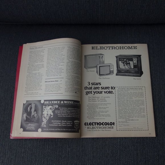 Vintage Vancouver Canucks vs Edmonton Oilers Friday December 28 1979 Program - Picture 8 of 16